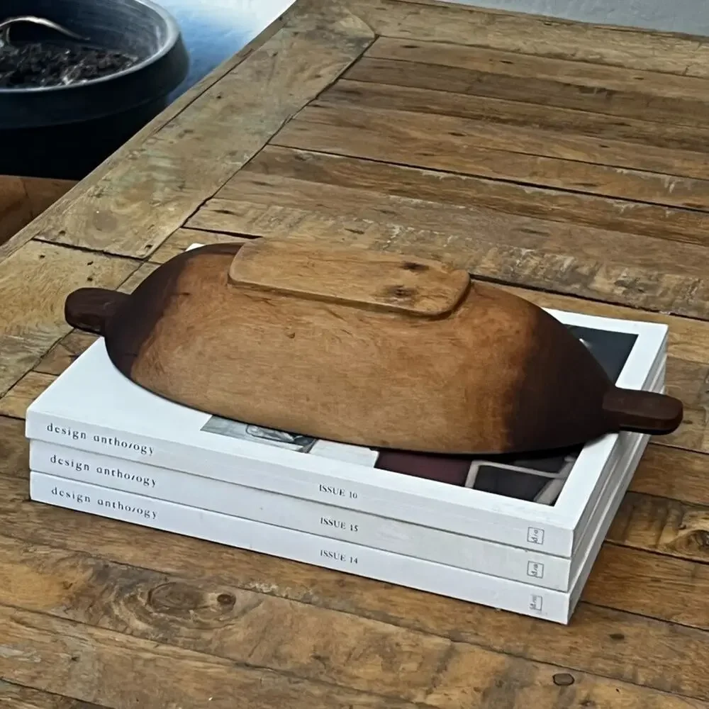 Wood Serving Bowl 12.5